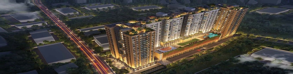 Godrej Elevate at Godrej Seven 3 BHK 1390 Sq-ft Flat/Apartment for Sale in Joka, Kolkata