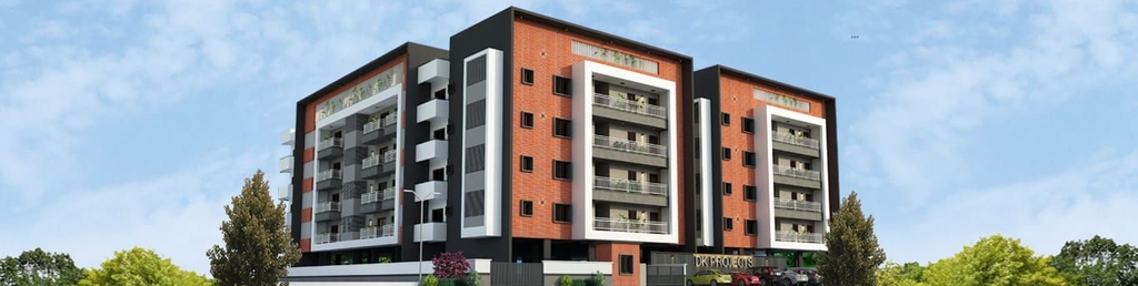 DK Krishna Residency 3 BHK 1395 Sq-ft Flat/Apartment for Sale in Kanakapura Road, Bangalore