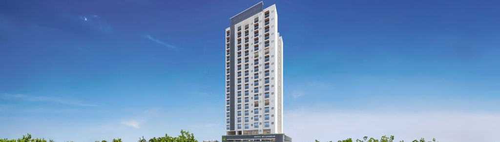 Metro Millennium 3 BHK 811 Sq-ft Flat/Apartment for Sale in Malad West, Mumbai