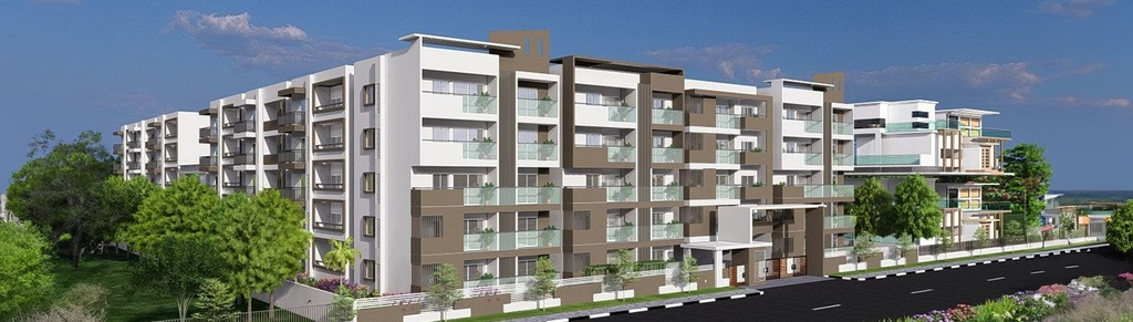 My Buildcon Serene 2 BHK 1175 Sq-ft Flat/Apartment for Sale in Electronic City, Bangalore