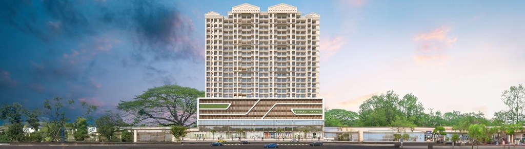 Sanskruti Pinnacle 1 BHK 347 Sq-ft Flat/Apartment for Sale in Nalasopara West, Mumbai