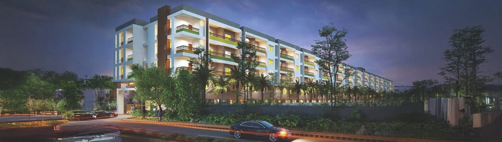 Shashank Akshaya 2 BHK 1255 Sq-ft Flat/Apartment for Sale in Kogilu, Bangalore