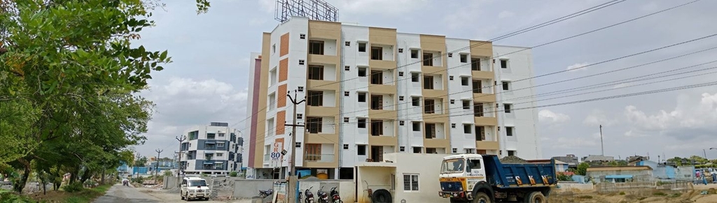 GP Homes Blazing Star 2 BHK 920 Sq-ft Flat/Apartment for Sale in Porur, Chennai
