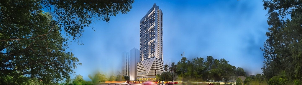 Mahaveer Solitaire Edge 3 BHK 1190 Sq-ft Flat/Apartment for Sale in Kandivali East, Mumbai
