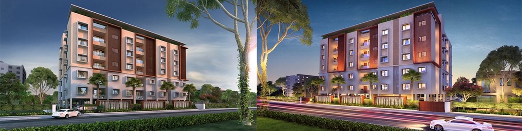Vaanam Summer Garden 3 BHK 1179 Sq-ft Flat/Apartment for Sale in Saligramam, Chennai