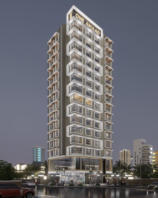 One Amaad 2 BHK 605 Sq-ft Flat/Apartment for Sale in Jogeshwari West, Mumbai